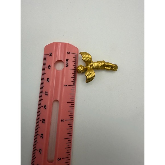 Vintage Avon Shamrock Angel Pin 2005 – Irish Themed Collectible Brooch - Picture 5 of 10